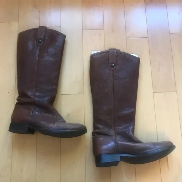 Fyre Melissa Button Tall Cognac Boots​​​ - Picture 4 of 6